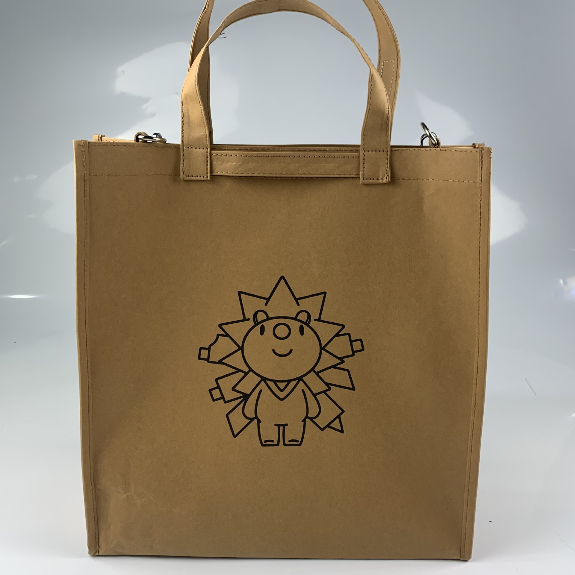 水洗杜邦纸手提袋 单肩包牛皮纸袋 杜邦纸购物袋 厂家直销印LOGO