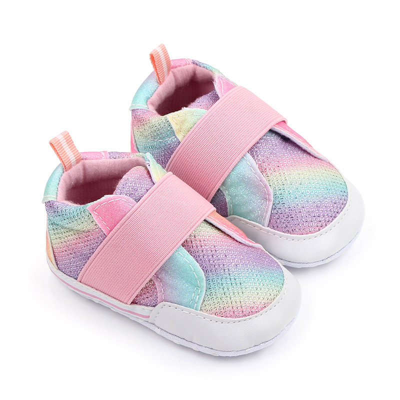 婴儿鞋软底0-12个月宝宝室内学步鞋拼色迷彩春秋 2773详情15