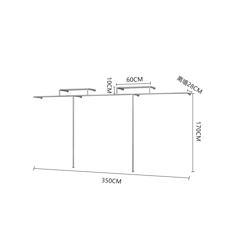 T자형 프레임(플레이트 포함) 350*170*28
