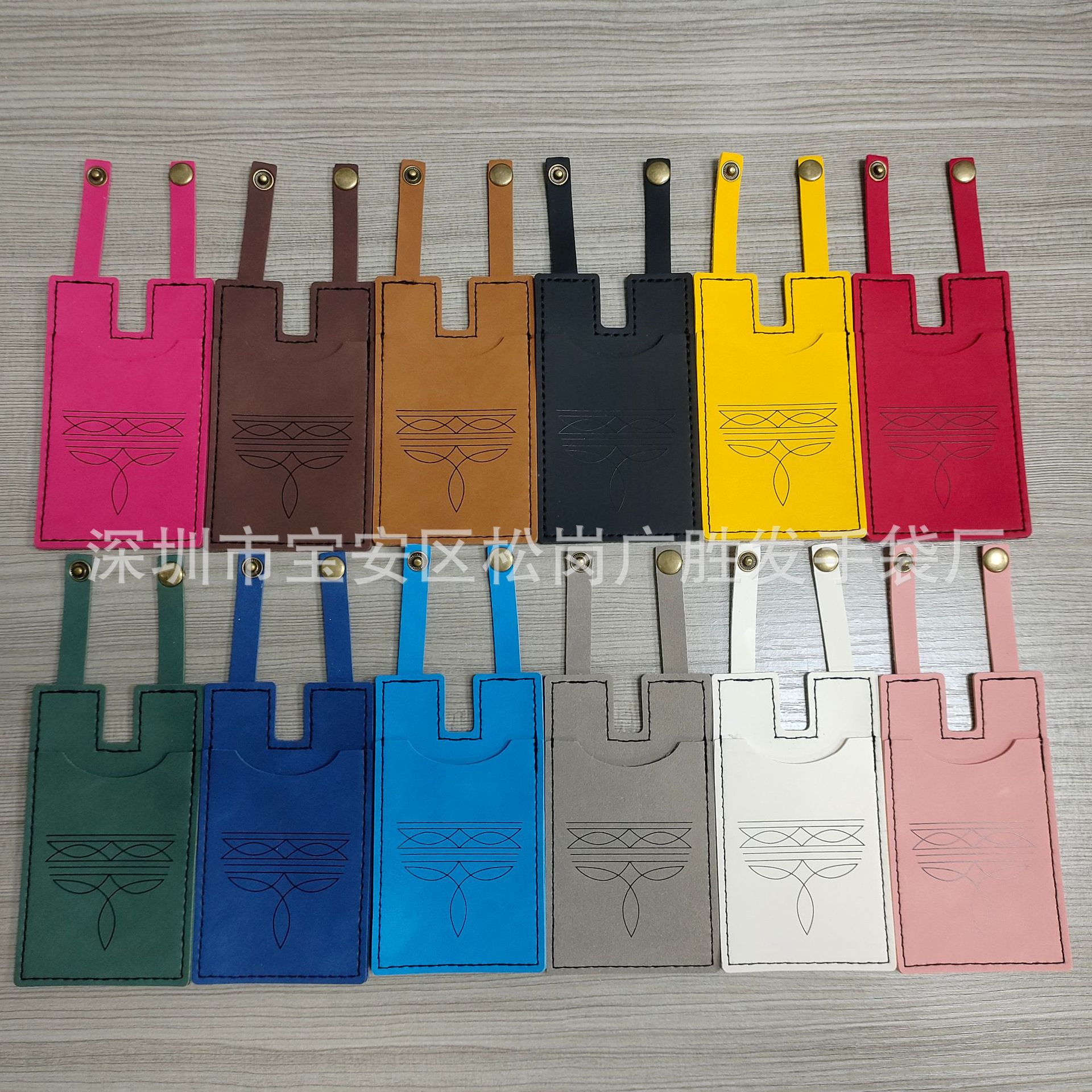 Cross-Border Spot Leather Boots Wallet Retro Snap Credit Card Holder Portable Hidden Rodeo Boots Wallet