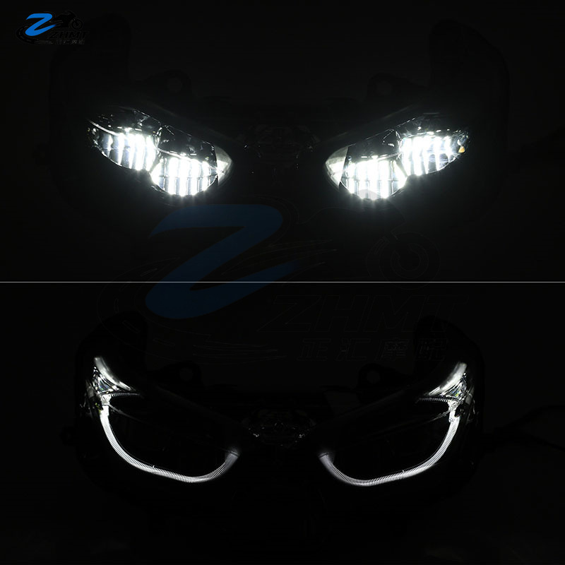 Suitable for 2017-2022 Yamaha XMAX300 motorcycles, this is an LED headlight upgrade kit for improved illumination