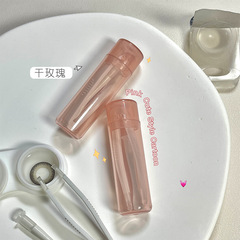 Cute portable myopia contact lens box ins trendy contact lens box clip glasses care box companion box simple