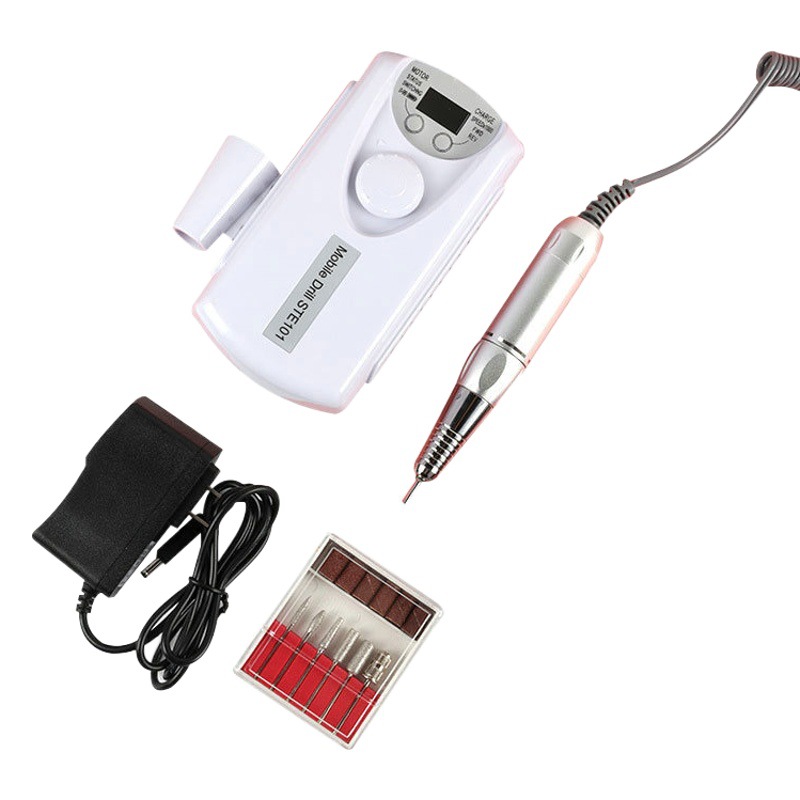 Amoladora de uñas portátil Desmontador profesional de uñas 30000 rpm amoladora de uñas eléctrica pulido 101 amoladora de uñas