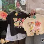 海绵宝宝夏季短袖立体t恤