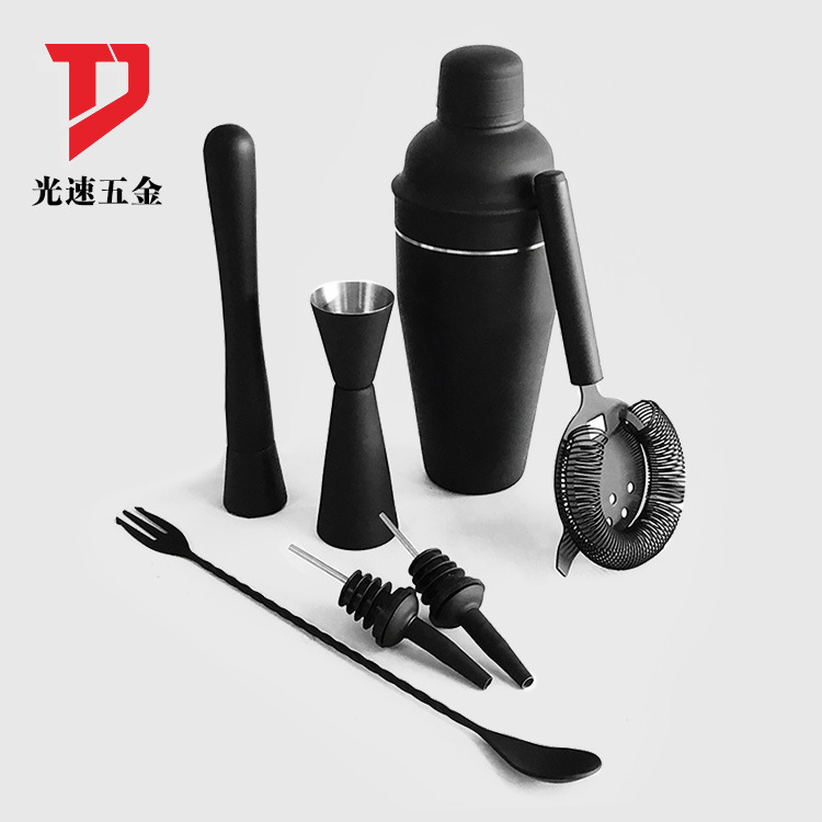 Acero inoxidable coctelera traje bar coctelera Shaker traje