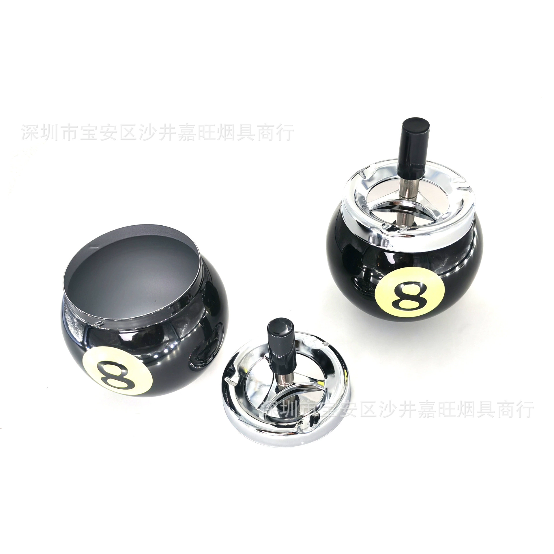 Пепельница для бильярда креативная металлическая уплотнительная мебель для дома Открытый бар Ресторан Офис Пепельница