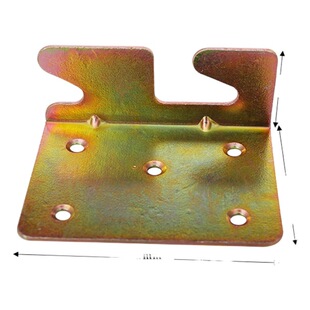 Thickened Bed Hook Heavy Bed Plug-in Bed Hinge Bed Frame Fixed Corner Size Bed Corner Size Bed Hanging Buckle Bed Iron Piece