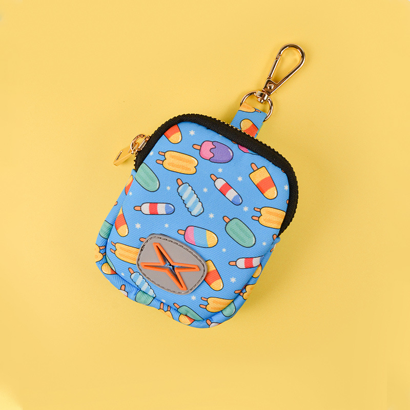 쓰레기 봉투 블루 아이스크림