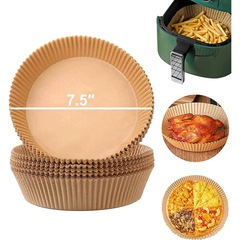 Air Fryer Paper Oil Paper Mold Storage Tray 400 Disposable Fast Food Plates Air Fryer Paper Wholesale
