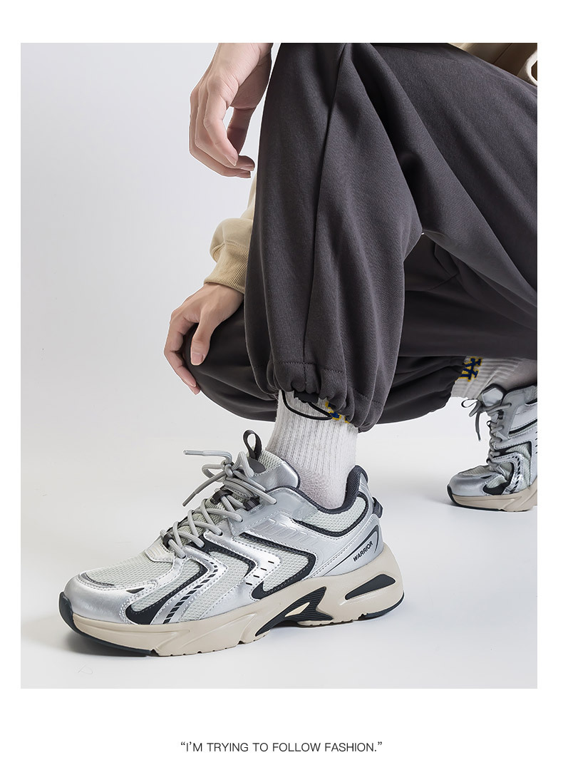 Warrior Pullback moški S čevlji New Low Top Casual All Match Lahki in udobni tekaški copati Moški S športni copati_voghion.com