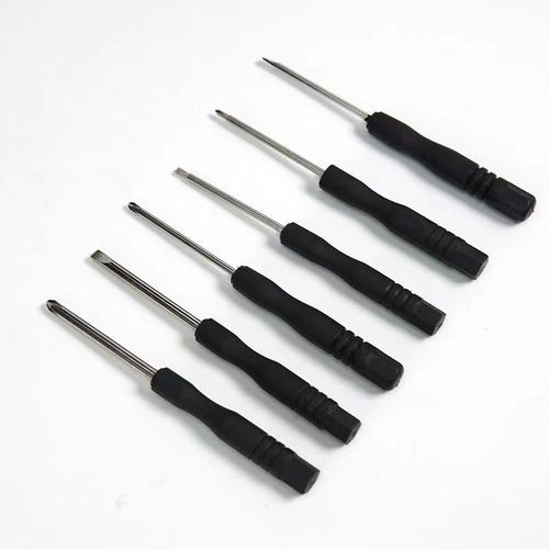 3mm Small Black Flathead and Crosshead Screwdriver 3.0 Type, Toy Household Screwdriver Mini Screwdriver, Factory Wholesale