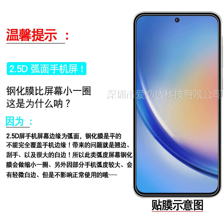 Samsung, compatible mobile phone, explosion-proof glass screen, A36, A56, A35