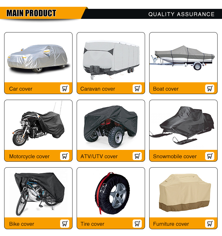 Motorcycle Cover for Foreign Trade and Cross-Border Sales, 210D Oxford Cloth, Rainproof, Sunproof, Silver-Coated, Full Vehicle Electric Bike Cover, Has Sold over 100,000 Units