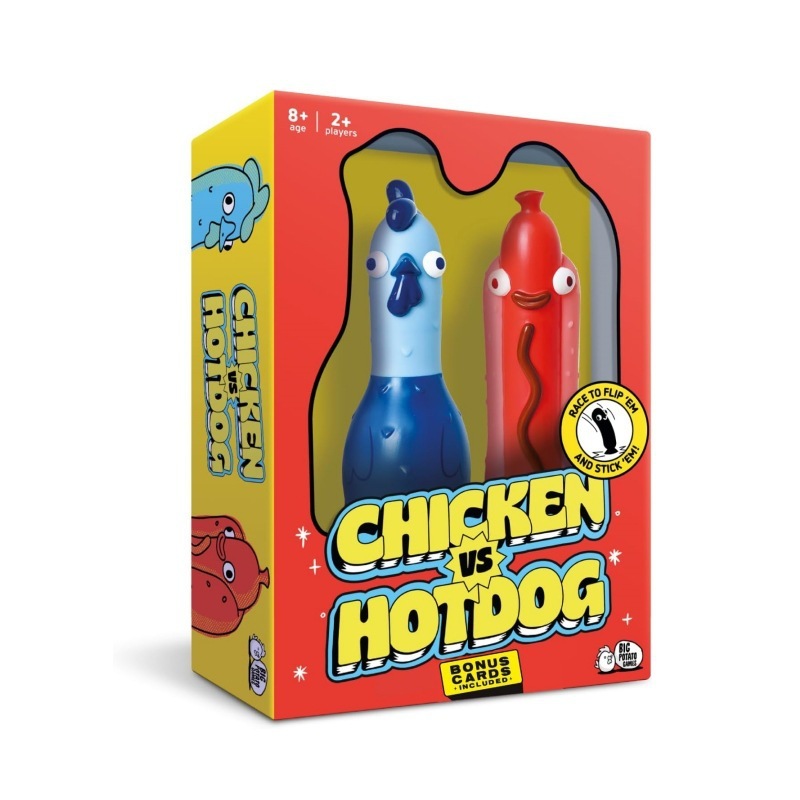 跨境爆款Chicken vs Hotdog火鸡跟热狗桌游翻转趣味派对游戏玩具|undefined
