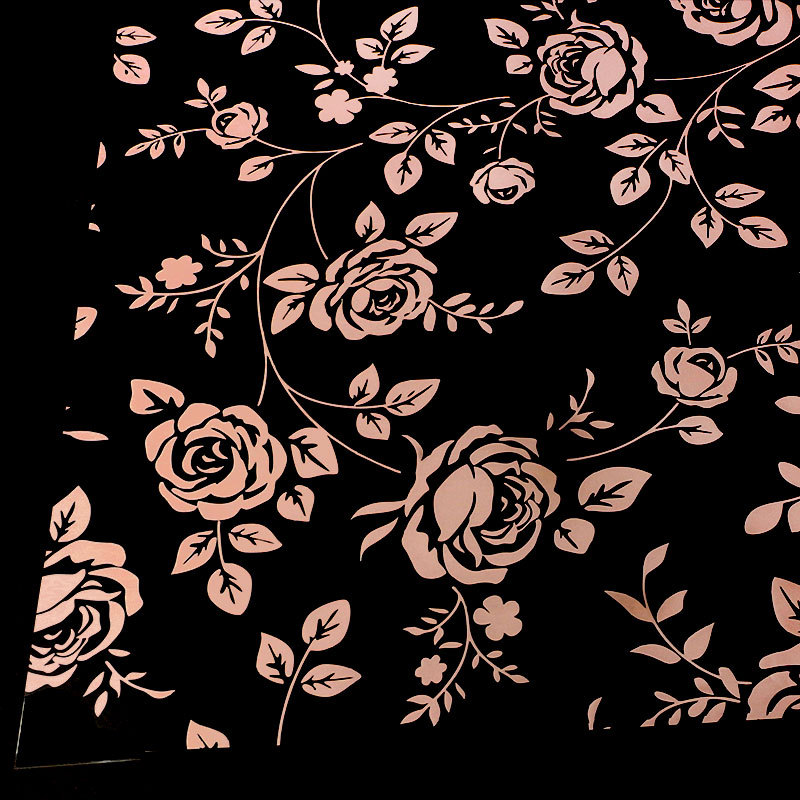 Huaxi Día de San Valentín Vela de encaje Vela Papel de embalaje de flores Ramo de rosas Papel de flores Florería impermeable Arte floral