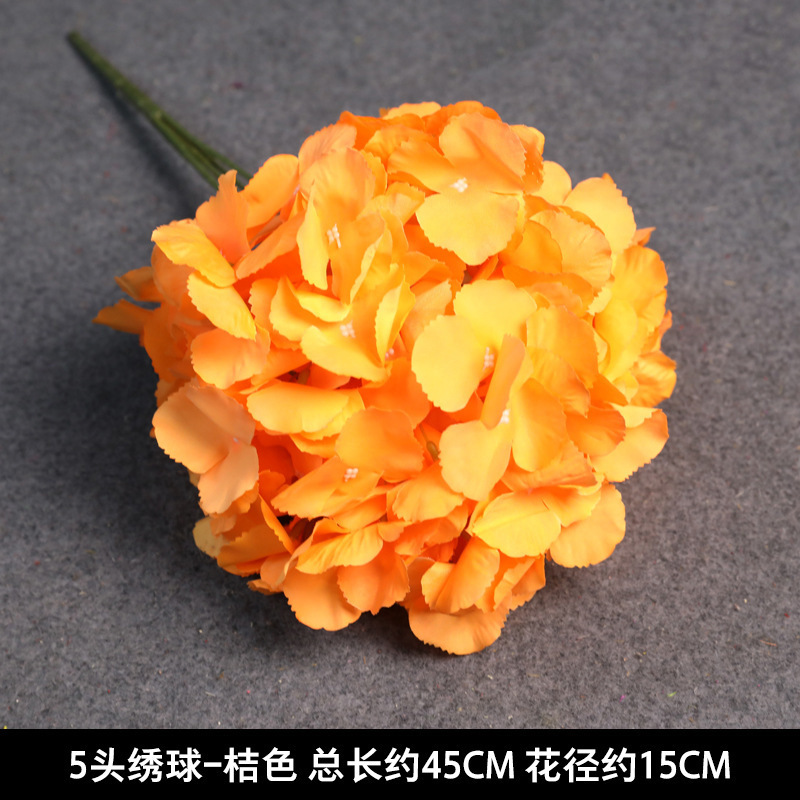 オレンジ造花結婚式結婚式会場レイアウト小道具手持ち花造花花束講堂装飾造花卸売|undefined