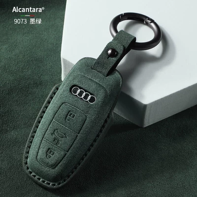 All-Inclusive A3 Shell Q3 Buckle Q5L – Car key bag - 1-type-b-dark-green-ring-buckle
