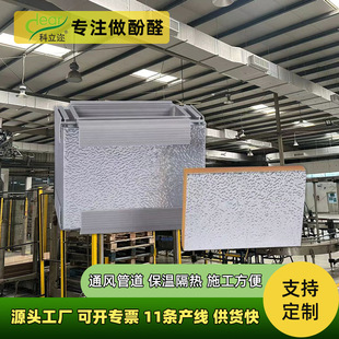 Environmentally Friendly and Moisture-Proof Double-Sided Aluminum Foil Composite Air Duct Iron Duct Outer Insulation Board Ventilation Duct Insulation Board