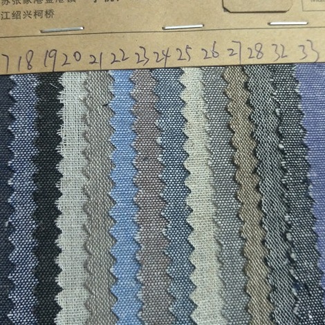 新款亚麻青年布多色现货衬衫休闲裤子工作服适合  小量批发