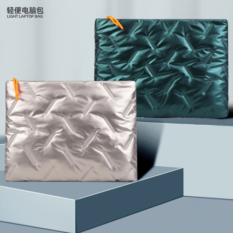 New Fashion 14inch Laptop Bag Waterproof Large Capacity Ultra Light Computer Sleeve Clutch Bag Wholesale