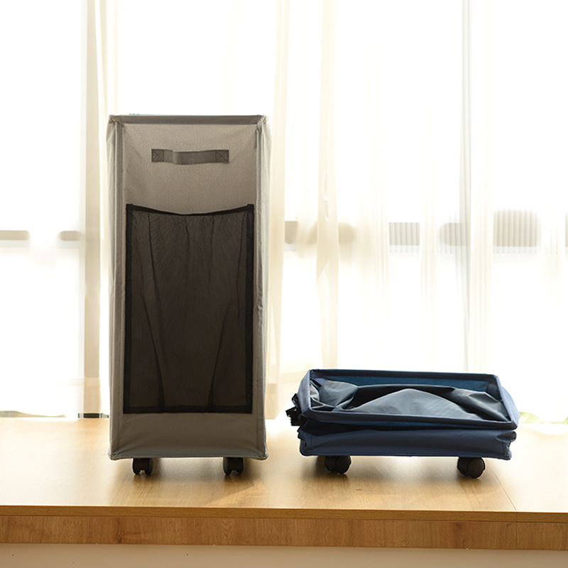 瑜伽收纳篮家用可折叠洗衣篮卫浴置物篮玩具储物篮牛津布脏衣篮