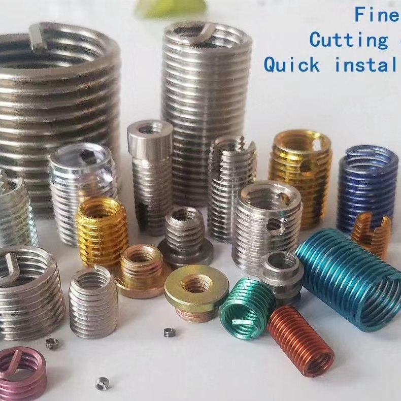 自攻螺套 各型号自攻螺套 非标螺纹护套不锈钢钢丝螺套