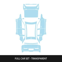 2025-2026 Model Buick E5 Invisible Car Cover Tpu Pre-Cut Paint Protection Film Anti-Scratch (Car paint protective film) - transparent-tpu-2025-2026-buick-e5