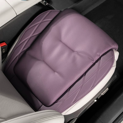 Nappa Leather Seat Cushion Suitable for – Seat cushion, seat cover - s-model-nappa-leather-misty-purple-front-row-leaflet