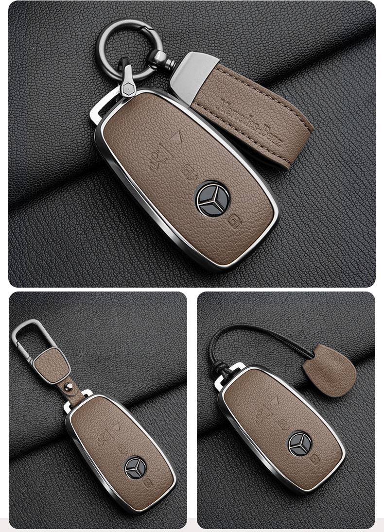 Suitable for Mercedes-Benz Gls450 Key Cover High-End Plus Version Glc300 Shell Gle450/350 Car Key Shell Buckle