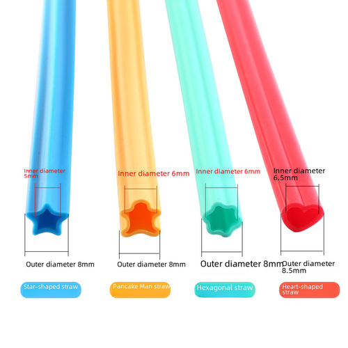 Flexible Silicone Straw, High-Temperature Resistant and Stylish Straw for Children and Students, Wholesale Drinking Straw for Juices and Beverages