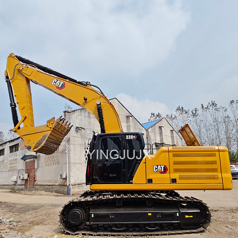 Excavadora diésel Caterpillar 336GC, excavadora sobre orugas para excavación de tierra, demolición, recuperación de terrenos, extracción de madera, minería, excavación de grava y operaciones de gancho. image 3