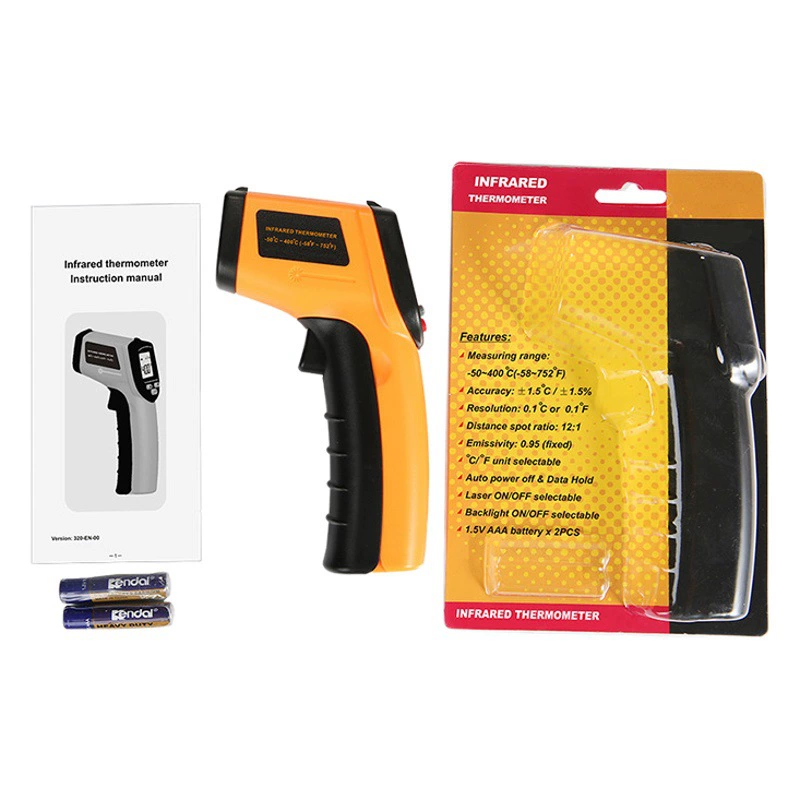 Стандартная мудрость GM320 Инфракрасный термометр промышленный температурный пистолет термометр Инфракрасный термометр