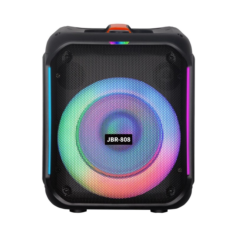 外国貿易 JBR 8inch ポータブルスクエアダンスバッテリーモバイルカラオケ屋外歌サウンド Bluetooth スピーカー|undefined