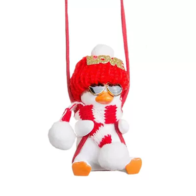 Mirror Hanging Decoration Car Interior Accessories | Car hanging - christmas-duck