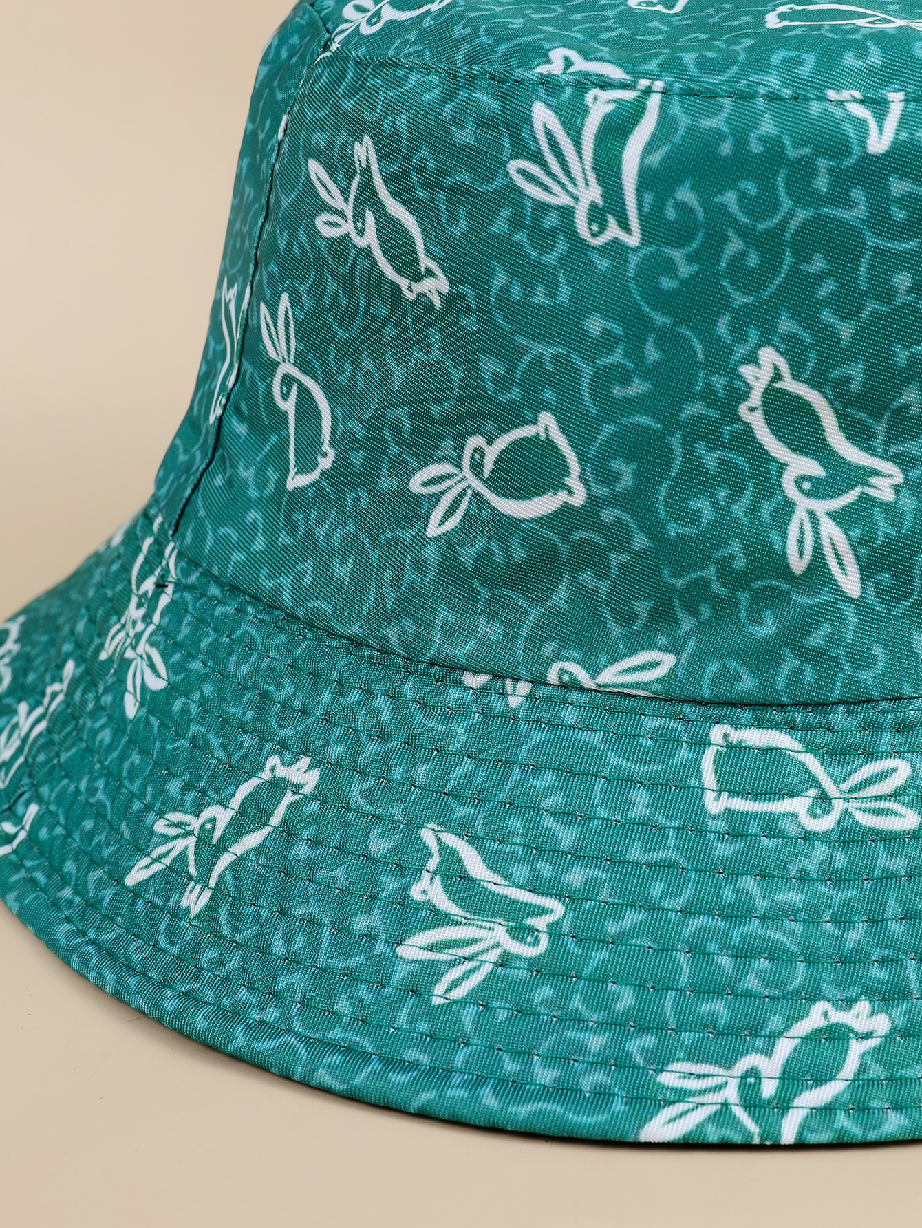 Primavera y verano nueva protección solar impresa sombrero de pescador hombres y mujeres todo partido casual sombrero de sol completo impreso sombrero de cuenca sombrero transfronterizo