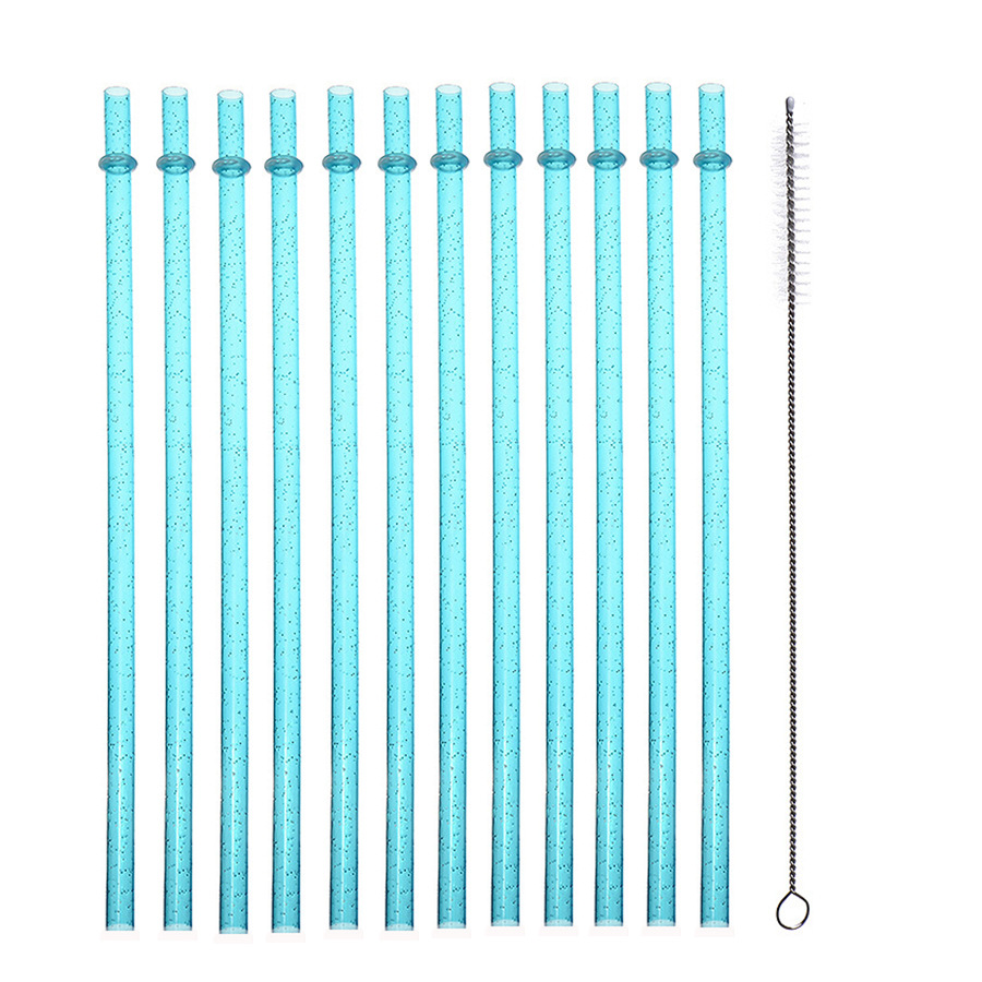 Ventas transfronterizas calientes 12 pipas rígidas roscadas de color resistentes a desprendimiento pipas de plástico PP pipas de anillo de pipas rígidas repetibles