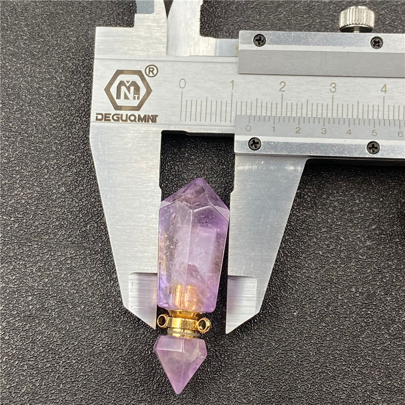 15g Weight DIY Jewelry Accessories Classification Crystal Material Perfume Bottle Pattern Fashion Style Crystal Perfume Bottle 无
