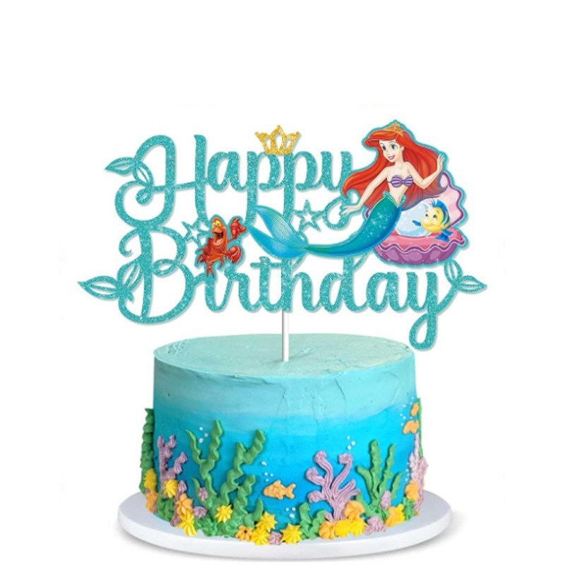 现货史迪奇蛋糕插卡索尼克闪粉HAPPY BIRTHDAY星际宝贝生日插旗插|undefined