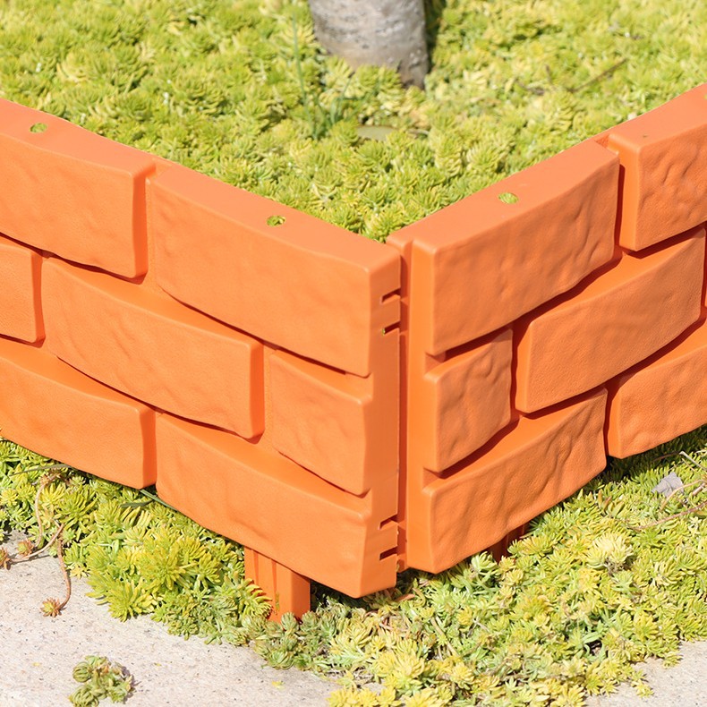 Laizhixiu jardinería valla plástico comunidad Ingeniería Greening jardín de infantes Jardín jardinería valla fábrica al por mayor