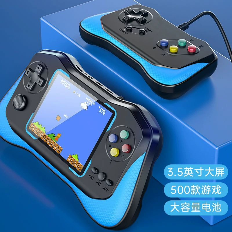 Joystick, classic game console for double, new collection, nostalgia