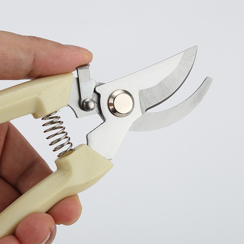 Stainless steel branch pruning shears, fruit picking, flower and tree branch trimming garden tools, orchard fruit tree flower branch grafting gardening scissors