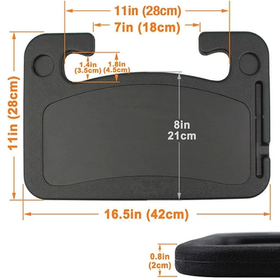 Dining Tray Drink Holder Multi-Functional – Car table board