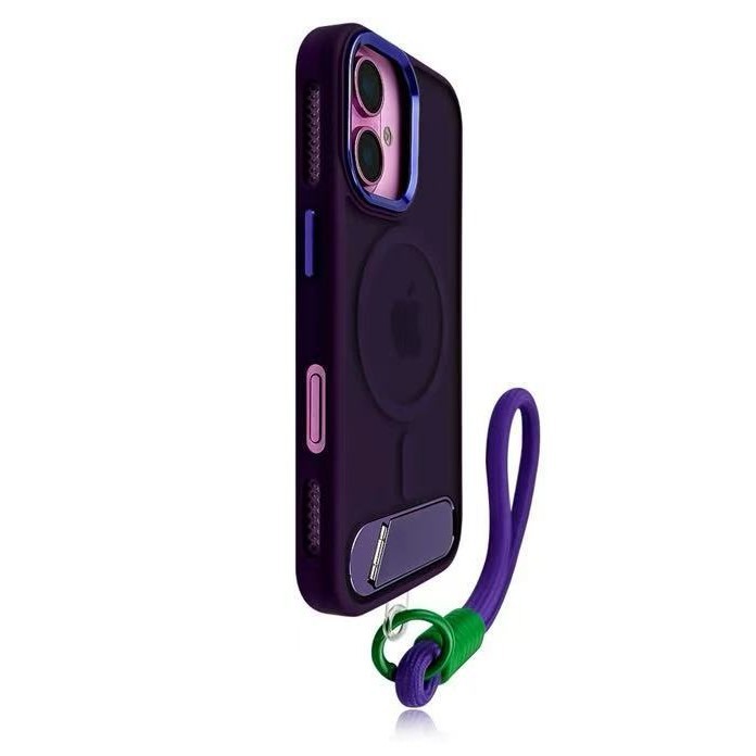 Soportes invisibles magnéticos para la piel de alto nivel simples para iPhone16ProMax funda para teléfono móvil 14 Apple 15 nuevo