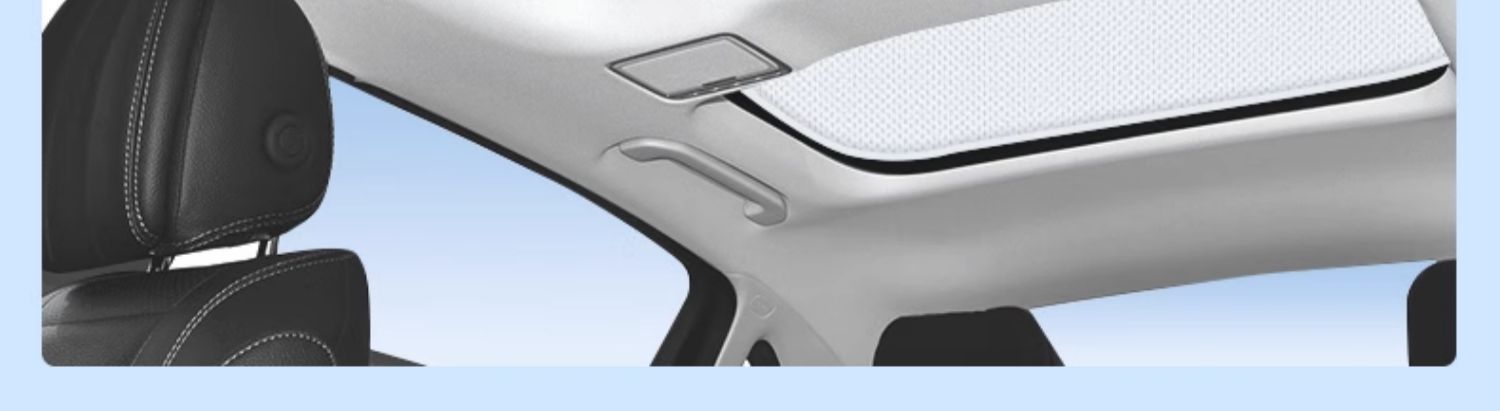 Suitable for Mercedes-Benz Glc300 Sunshade, C260L Sunroof, Gla Sunshade, E300 Roof Sunshade, Electrostatic Adsorption