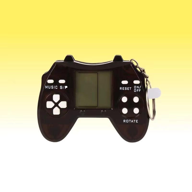 ハンドルのテトリスのゲーム機のキーホルダーのミニのハンドヘルドの露店は経典のノスタルジックな型のおもちゃの卸売りを売ります。|undefined