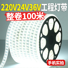 Ledライト付き220v屋外防水超明るい24v低圧36vトンネル工事地下室工事現場照明