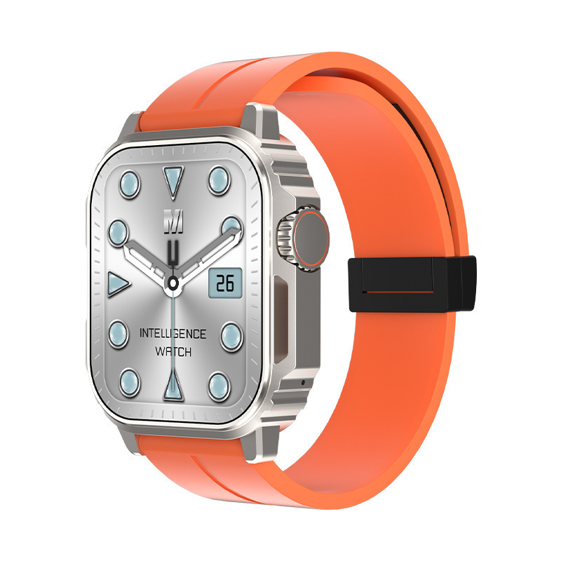 New TW11 mini smart watch 1.75 inch outdoor sports three-proof watch NFC men's and girls cross-border