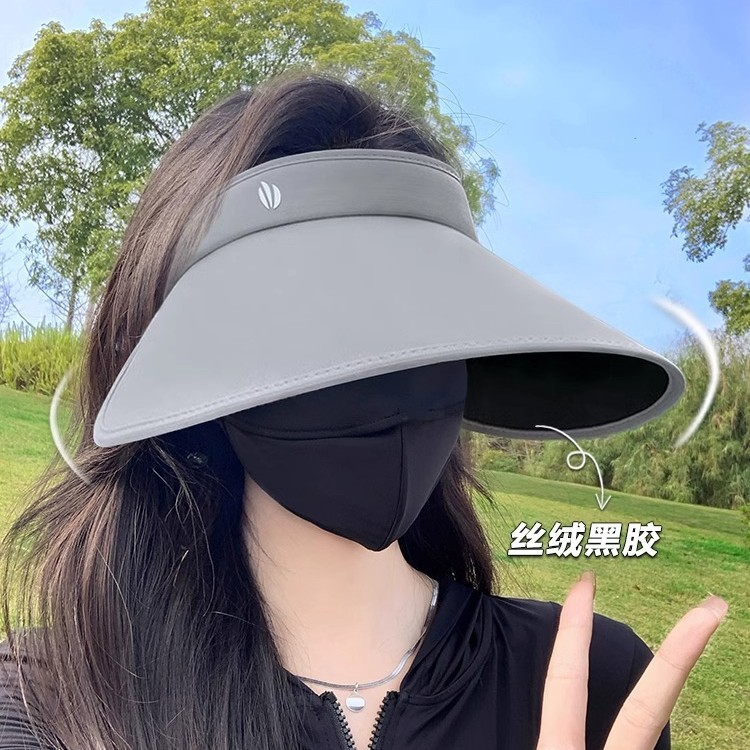 女性用ラップトップ空のつばの大きな日よけ帽子、夏の屋外抗UV日よけ帽子、折りたたみ式日よけ帽子|undefined
