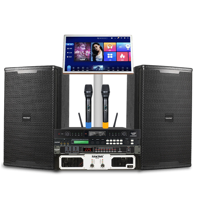 RAKAVA シングル 12inch フルセットホームステージバー KTV ファミリーソングプロフェッショナルスマートカラオケマシンカラオケ|undefined