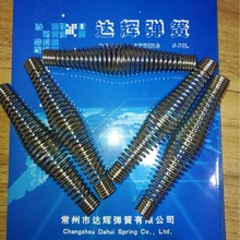 供应烧烤炉手柄弹簧、提篮用镀镍、不锈钢手柄弹簧2.5鼓型弹簧